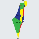 מפת ישראל 500
